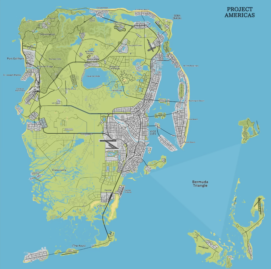 GTA 6 Map Size leaks | The Ultimate GTA Maps Collection